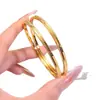 Pulsera de Hielo Triturado con Escamas de Dragón de Oro Arena Vietnamita, Mismo Estilo que las Joyerías de Oro, Lujo Ligero, Elegante, Pulsera Sólida con Alta Retención de Color