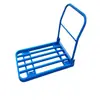 Remolque Plegable Marco Galvanizado Ampliado Engrosado Carga Útil Carro de Herramientas Plataforma Carretilla de Mano Carrito Pequeño de Empuje y Tracción Marco