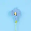Tejido de punto de cruz simulación flor tejida a mano Lirio de Calas tejido ganchillo hilo flor Regalo para el Día de San Valentín Día del Maestro