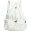 Mochila Casual de Cuadros de Nailon Nueva Otoño 2026 Mochila Pequeña Ligera Estilo Coreano Ins con Cordón Bolsa Escolar para Mujer