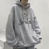 Sudadera con capucha para hombre Otoño e Invierno 2024 Nueva Moda Marca Nicho Sentido del Diseño Casual Holgada Chaqueta con Capucha para Niño