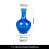 Jarrón de cerámica Jingdezhen, decoración sencilla para el hogar, sala de estar, adornos, flores secas, arreglos florales.