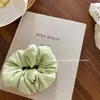 Estilo Ins Coreano Novo Scrunchie Colorido Macaron Cor Sólida Espesso Prendedor de Cabelo Doce Fofo Acessório de Cabelo para Coque para Mulheres