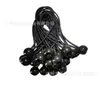 Suministro en stock de fabricantes con cuerda elástica de bola cuerda de unión elástica de látex accesorios para tienda de campaña elástica de bola trampolín