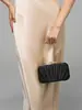 2025 Nuevo Clutch Plisado Transfronterizo Bolso de Noche Bolso de Banquete Bolso para Vestido de Noche para Damas Bolso de Noche para Boda