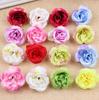 Cabezas de Rosas Artificiales para Bodas, Flores para Boutonniere, Flores de Seda para Arreglos de Puerta, Accesorios para Fotografía, Materiales para Guirnaldas