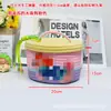 Cubo de la Fortuna para Sala de Estar, Cuenco del Tesoro, Cesta de Almacenamiento de Ropa para Dormitorio Tejida con Cuerda de Algodón, Cesta Redonda para Almacenamiento de Juguetes, Almacenamiento Decorativo