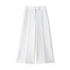 Traje de dos piezas para mujer de verano 2024: chaleco, chaleco, pantalones de pierna ancha de cintura alta, pantalones de pierna recta YY13-2007