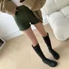 Botas de Cano Esticado Encontro Inicial 2026 Outono Inicial Novo Estilo Botas Emagrecedoras Sola Plana Emagrecedoras Não Acima do Joelho Botas Altas
