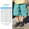 Ropa para Niños Pantalones Cortos para Niños 2026 Verano Nuevo Estilo Pantalones Cargo Delgados para Niños Pantalones Casuales de Verano para Niños Grandes
