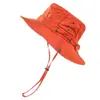 Sombrero de Sol de Color Sólido Sombrero de Jungla Sombrero de Pesca al Aire Libre de Verano Circunferencia de Cabeza Grande Transpirable Sombrero de Ala Grande Sombrero de Pescador con Protección Solar