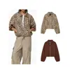 Fabricante transfronterizo de ropa para mujer al por mayor nuevo estilo otoño e invierno 2026 solapa versátil dobladillo burbuja holgado abrigo extragrande