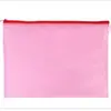 Bolsa para Archivos A4 Bolsa Transparente para Documentos Bolsa para Exámenes Estudiantiles Bolsa de Almacenamiento para Archivos Bolsa con Cierre de Malla Bolsa para Documentos de Oficina
