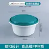 Caja de Almuerzo Tazón Desechable Cierre Caja de Comida Rápida Caja de Almuerzo Redonda A Prueba de Fugas Tazón para Sopa y Fideos Malatang 1000 Caja de Empaque para Llevar