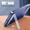Soporte de Teléfono Magnético Plegable Ultradelgado, Soporte de Escritorio de Aleación Metálica, Soporte Universal para Teléfono con Soporte Retráctil