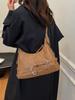 Bolsa Feminina Nova de Inverno Bolsa Tote de Grande Capacidade Bolsa de Axila Moda Tendência Bolsa de Mão Bolsa Transversal Ombro Bolsas