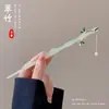 Horquilla de Paso con Borla Retro de Gama Alta Estilo Antiguo para Mujer Accesorios para el Cabello de Disfraz Antiguo Tocado Accesorios para el Cabello de la Dinastía Han Cheongsam