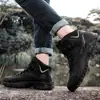 Ventas Directas de Fábrica Transfronterizo 2026 Nuevo Estilo de Pareja Casual de Caña Alta Cómodas Ligeras Antideslizantes Resistentes al Desgaste Zapatos de Senderismo para Hombre