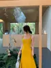 Hermoso Vestido de Tirantes Espalda Descubierta Estilo Mariposa con Copas Desmontables que Cubren los Lados del Busto y Realzan su Forma, Se Puede Usar por Dentro o por Fuera, para Mujeres