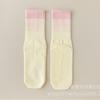 Nuevos Calcetines de Yoga de Costura Bicolor para Primavera y Verano, Color Claro, Antideslizantes para Fitness, Pilates, Transpirables, Absorbentes de Sudor, Combinan con Todo para las Cuatro Estaciones