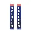 Coplas Transfronterizas del Nuevo Día de la Independencia, Banderas del Día Nacional Americano, Decoraciones para Eventos Festivos, Montaje de Ambiente, Personalización de Fiestas