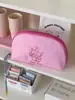 Bolsa de cosméticos para cachorros felices transfronteriza estilo simple Macaron ins gran capacidad bolsa de almacenamiento para empaque de ropa interior
