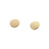 Brincos de pino de orelha quadrados com fio para pendurar, cor dourada, revestidos de cobre 14K, brincos caseiros DIY, acessórios de joia de temperamento, material