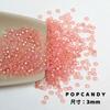 Enchimento prata fosca doméstico super excelente miçangas de arroz avançado fosco DIY pulseira de miçangas colar bordado de flor tecida material feito à mão