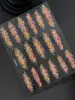 Adesivos para Nail Art de Ano Novo Padrão Formiga Adesivos de Fogos de Artifício Lindos Designs para Unhas Longas Decorações de Nail Art do Ano do Cavalo Atacado Yt7820