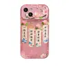Flores Todo el Camino Son Adecuadas para Funda de Teléfono Móvil Estilo Chino para Apple 16 Iphone14Pro Espejo Flip 15 Transparente Silicona 13