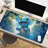 Pokemon Bordes de Bloqueo Alfombrilla para Ratón al por Mayor Grande Elfo Engrosada Antideslizante Almohadilla de Escritorio Ratón Eléctrico Gengar Ratón Teclado Almohadilla