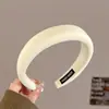 Faixa de Cabelo com Cabeça de Esponja Melard para Mulheres, Faixa de Cabelo com Coroa Alta para Lavar o Rosto, Presilha de Cabelo Simples e Elegante, Novo Modelo Outono e Inverno 2026