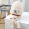 Gorro de Lana para Cachorro de Otoño e Invierno Gorro Navideño para Niños Bufanda Cubierta Cálida Resistente al Viento Protección para Orejas contra el Viento Gorro de Punto Gorro Deslizante