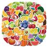 60~120 peças de adesivos de grafite de frutas carro bagagem copo skate adesivos atacado