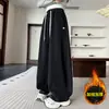 Calça Infantil Outono/Inverno Estilo Calça de Moletom Roupa Externa Casual Tendência Crianças Médias/Grandes Meninas Roupas Infantis Veludo Plus Calça Banana Solta