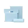 Bolsa de Mensajería Portátil Azul Claro, Bolsa de Mensajería Engrosada, Bolsa de Mensajería para Logística y Comercio Electrónico, Bolsa de Empaque Autoadhesiva de PE