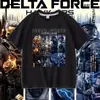 Camiseta de Manga Corta Delta Force DELTA FORCE Algodón Agente Táctico Verano para Niños Top Versátil