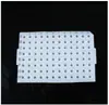 Placa PCR de 96 pocillos para fluorescencia cuantitativa 0.2ml placa de falda semi-sin falda cinta de impresión blanca transparente pp experimento