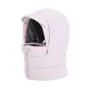 Gorro de Inverno para Ciclismo, Pode Ser Usado com Capacete, Proteção de Orelha com Forro de Fleece, Proteção Quente para o Pescoço, Chapéu Lei Feng, Máscara Facial, Cachecol de Pescoço, Capuz Integrado