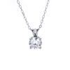 Collar de Moissanita Collar de Plata S925 para Mujer, Diseño Nicho Colgante de Cuatro Puntas Cadena Clavícula Joyería, Ocho Corazones y Ocho Flechas