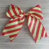 Decorações de Laço de Bolinhas de Natal Estilo Europeu e Americano Laço Acessórios de Natal Decoração de Caixa de Presente Decoração de Guirlanda de Árvore