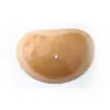 Almofadas de silicone para sutiã, pequenas e fofas, invisíveis, sem costura, inserções de sutiã de madrepérola, para vestido de noiva, vestido de noite, almofadas peitorais embutidas espessadas para seios pequenos