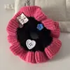 Goma para el Cabello de Hilo de Doble Punto Color Macarrón para Otoño e Invierno, Accesorio para el Cabello Versátil y Elegante para Moño