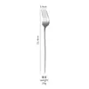 Venta Caliente Transfronteriza Cuchillo Tenedor Cuchara Portuguesa Juego de Cubiertos de Acero Inoxidable Cuchillo Tenedor Cuchara para Bistec Chapado en Oro Titanio Cuchara de Postre Nórdica