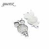 YuenZ - Accesorios de joyería DIY, colgante de aleación retro de búho, comercio exterior, oferta D131