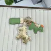 Chaveiro Dourado do Ano do Cavalo para Riqueza Instantânea, Ouro Puro 999, Pingente Fique Rico Instantaneamente, Pingente para Bolsa Atacado