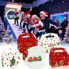 Dd467 Comerciante Extranjero Raro Navidad Verde Peludo Grinch Fiesta de Navidad Regalo Dulce Portátil Caja de Papel