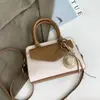 Shuai Mi Home 2026 Nova Bolsa Casual Elegante, Bolsa de Mão Quadrada Pequena de Nicho, Bolsa Transversal Fashion de Cor Sólida de Ombro Único