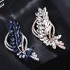 Estilo Coreano Nova Chegada Broche de Espiga de Trigo Alfinete de Cristal Atmosférico Feminino Versátil Fivela de Xale Botão de Camisa Acessórios de Casaco Corsage