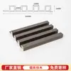 150 Paneles de Rejilla WPC de Fibra de Madera de Bambú, Paneles de Pared, Pared de Fondo, Paneles de Pared de PVC, Paneles de Techo, Paneles de Pared Ecológicos